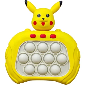 Brother Toys Işıklı Popit Oyun Konsolu Pop It Oyuncak Pikachu Model Pikaçu Konsol