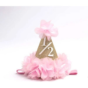 Le Mabelle Pembe  1/2 Yaş Huni Bebek Taç