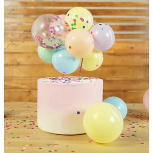 Le Mabelle Çok Renkli Makaron Balon Pasta Süsü