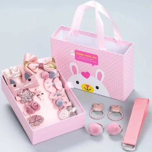 Le Mabelle Gülkurusu  18'li Kutulu Kız Çocuk Toka Set