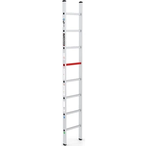 8 Basamaklı Mono - Tek Parçalı Alüminyum Merdiven T6025