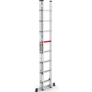 2X8 Basamaklı Duo - İki Parçalı Alüminyum Merdiven Ts6050