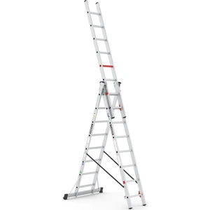 3X8 Basamaklı Triocombi - Üç Parçalı Çok Amaçlı Merdiven Ts175