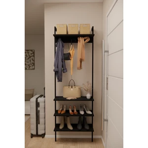 Remo Metal Portmanto , Duvara Monte Elbise Askılığı, Vestiyer ,ayakkabılık, Organizer