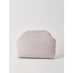 Kadın Krem Clutch Portföy El Çantası