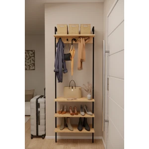 Remo Metal Portmanto , Duvara Monte Elbise Askılığı, Vestiyer ,ayakkabılık, Organizer