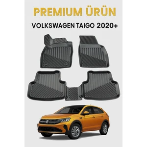 Volkswagen Taigo 2020+ Uyumlu 3D Oto Paspas Premium