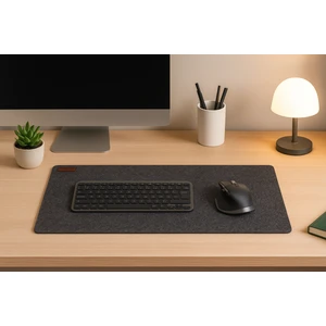 XL Keçe Desk Mat -Büyük Boy Klavye Mouse Pad -60X33 cm Keçe Masa Matı