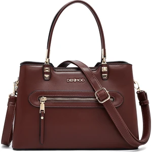 Kadın Kahverengi Uzun Askılı Klasik Kol Çantası 25WBD282518