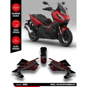 Honda Adv 350 Koruma Seti - Pütürlü