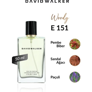 David Walker E151 Exclusive 50 ml Erkek Parfüm | Woody