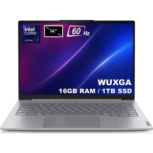 Thinkbook 14 G8 Ial Intel Core Ultra 7-255H 16GB Ddr5 1tb SSD 14 Inç Wuxga 60Hz IPS Freedos Laptop (21SJ007BTXV1)