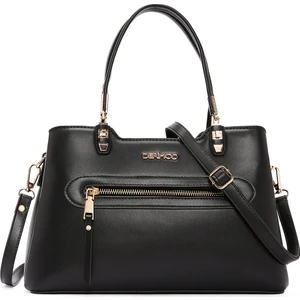 Kadın Siyah Uzun Askılı Klasik Kol Çantası 25WBD282518