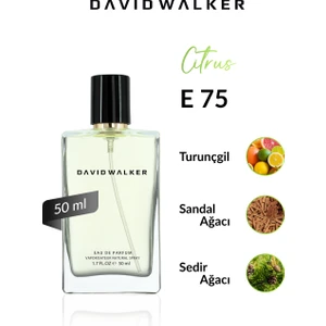 David Walker E75 Dustin 50 ml Erkek Parfüm | Citrus-Meyve