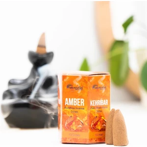 Amber Geri Akışlı Şelale Tütsü