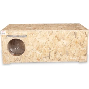 DEMONTE-Dış & İç Mekan Ahşap Kedi Yuvası Ölçüleri: 90x35x40