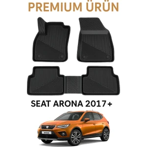 Seat Arona 2017+ Uyumlu 3D Oto Paspas Premium