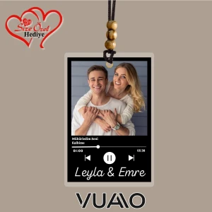 Kişiye Özel Isimli, Fotoğraflı ve Harfli Araba Hediyesi Araba Süsü Dikiz Aynası Süsü