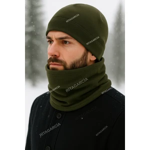 Elif İç Giyim Polar Bere Boyunluk 2.li Set