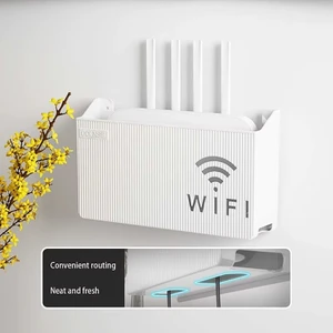 Wifi Kutusu Duvar Asılabilir Sigorta ve Modem Saklama Kutusu 25X15X6 cm