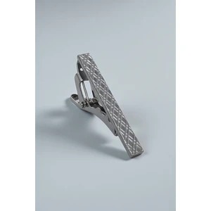 Slim Elmas Desen Kravat İğnesi