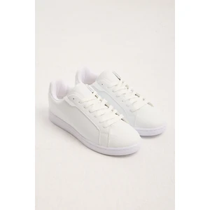 Erkek Günlük Beyaz Sneaker Ayakkabı