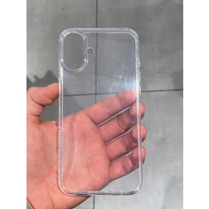Iphone 16 Plus Uyumlu Şeffaf Silikon Kılıf