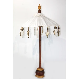 Bali Şemsiye Masa Üstü Dekoratif Şemsiye Bali Şemsiyesi El Yapımı Otantik Masa Şemsiyesi Ahşap Stand