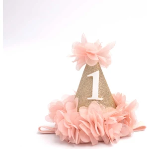 Pudra  1 Yaş Huni Doğum Günü Tacı