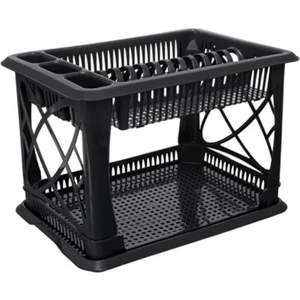 ELF-306 Plastik Çift Katlı Lüks Bulaşık Kurutmalık Tabaklık