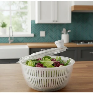 Berina Home Salata ve Sebze Kurutucu Jumbo Boy 5 Litre – Bpa Free, Bulaşık Makinesine Uyumlu