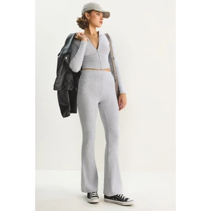 Kadın Bisiklet Yaka Oversize Alt-Üst Takım