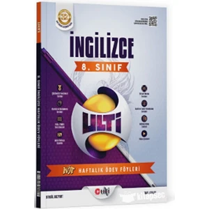 8. Sınıf Lgs Ingilizce Ulti Serisi Haftalık Ödev Föyleri Ulti Yayınları