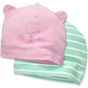 Pembe Organik Pamuklu Bere