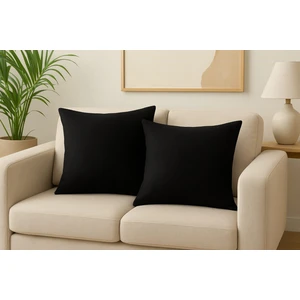 Hobizer Tekstil 40X40 cm  Kırlent Kılıfı Dekoratif Düz Sade