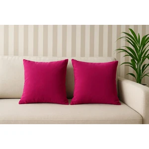 Hobizer Tekstil 40X40 cm  Kırlent Kılıfı Dekoratif Düz Sade