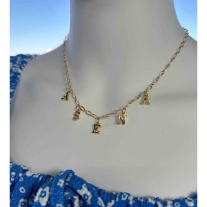 Kişiselleştirilebilir Çelik Isimli Kolye , Pinterest Model Isimli Kolye