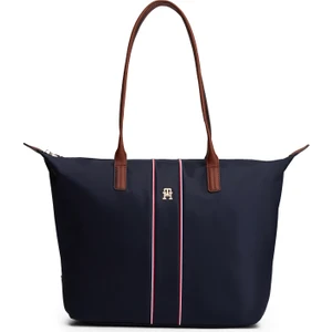Tommy Hilfiger Lacivert Kadın Tote Çanta AW0AW177060GY