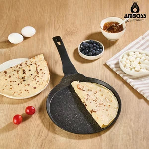 Vento Döküm Granit Kaplama 26 cm Krep Tavası