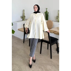 Lopez Balon Kol Tunik Sarı