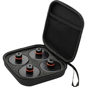 Tesla Model 3/s/x/y Için Kaldırma Kriko Pedleri, Depolama Kutusu ile 4 Disk, Şasi Jakı Kauçuk Ped (Yurt Dışından)