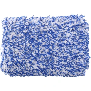 Araç Yumuşak Yüksek Yoğunluklu Temizlik Süper Yumuşak Otomobil Yıkama Bezi Mikrofiber Oto Yıkama Havlu Sünger Blok Mavi (Yurt Dışından)
