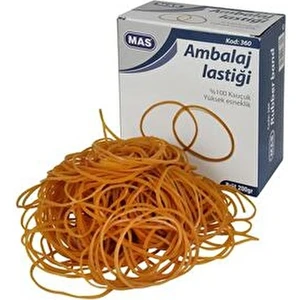 Ambalaj Lastiği %100 Kauçuk 80/50 mm 200 Gr Kutu 360 Dayanıklı ve Esnek Paketleme