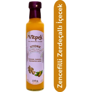 Vitonik Zencefilli Zerdeçallı Tonik Fermente Içecek 250 ml