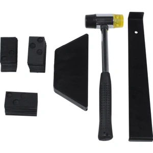 Laminat Parke Döşeme Montaj Kiti 30 Ara Parça, Kılavuz Blok, Çekme Çubuğu ve Tokmaklı Ahşap Parke Döşeme Montaj Kiti (Yurt Dışından)