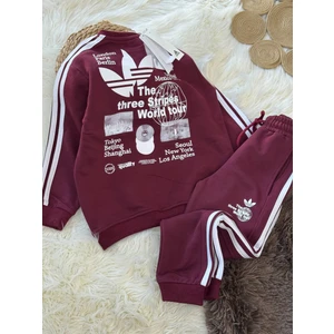 Çocuk Eşofman Takımı – Sırt Baskılı, 3 Iplik Kumaş