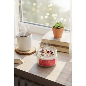 Trend MumGül Kokulu Romantik Huzur Aromaterapi Mum , Dekoratif Mum , Hediyelik Mum