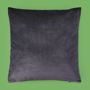 Soft Shiney Kırlent - Antrasit - 40X40 cm