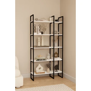 Dekoratif Raf Mobilya Kitaplık Çok Amaçlı Metal Mobilya Raf Stant