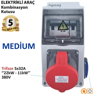 Elektrikli Araç Kombinasyon Kutusu "medium", V i k o/P a n a s o n i c, 5 Yıl Garanti